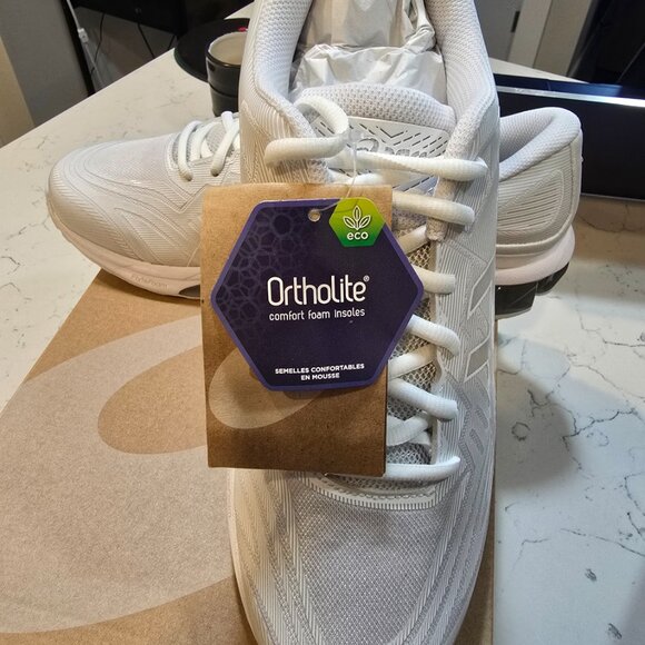 Asics Gel-Quantum 360 VII KNIT Sportstyle Running Shoe Trainer WHITE MENS 11 NEW - Picture 3 of 15